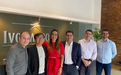 Escritório recebe visita de diretor da Thomson Reuters