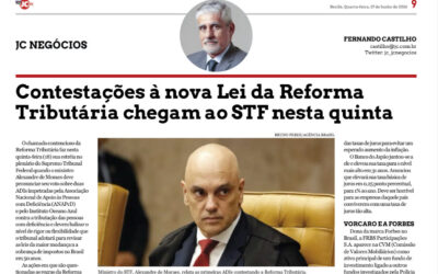 Jornal do Commercio: sócio Ivo Lima comenta aumento de judicializações com a Reforma Tributária